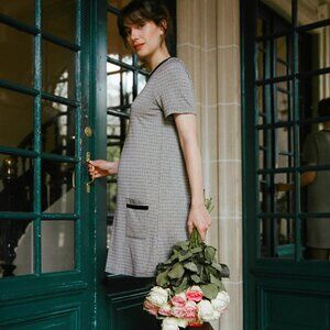 NWT, Hatch, The Louisa Mini Dress